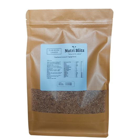 Flax Seeds- Linseed-Golden 1Kg
